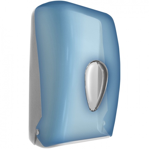 Диспенсер для туалетной бумаги Nofer 290х140х160 синий