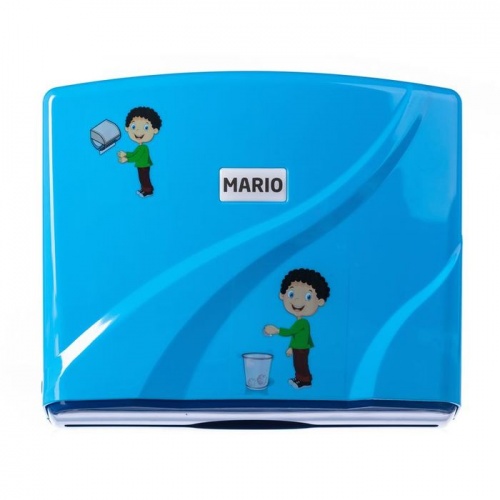 Диспенсер для бумажных полотенец Mario kids 8329 blue