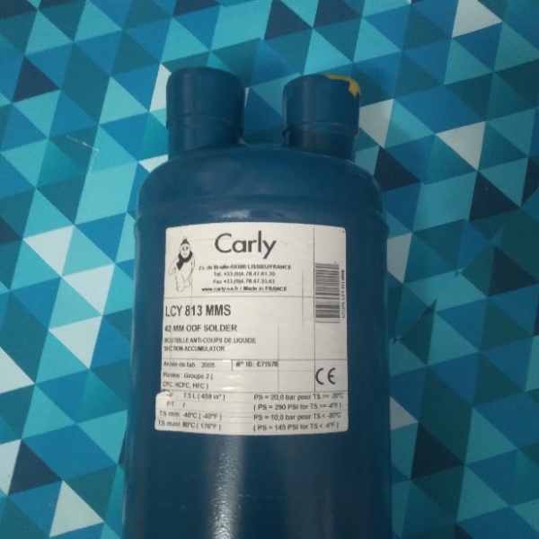 Аккумулятор линии всасывания Carly LCY 813 MMS (1-5/8", 42 мм., V/7,2л.) ID: 71578 Франция